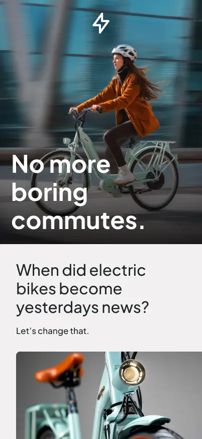 email example of a electric bike company
